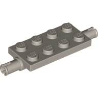 Technic Achsplatte 2x4