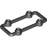 Classic Geländer 3x6 mit 4 Knopf