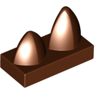 Classic Platte 1x2 Zahn