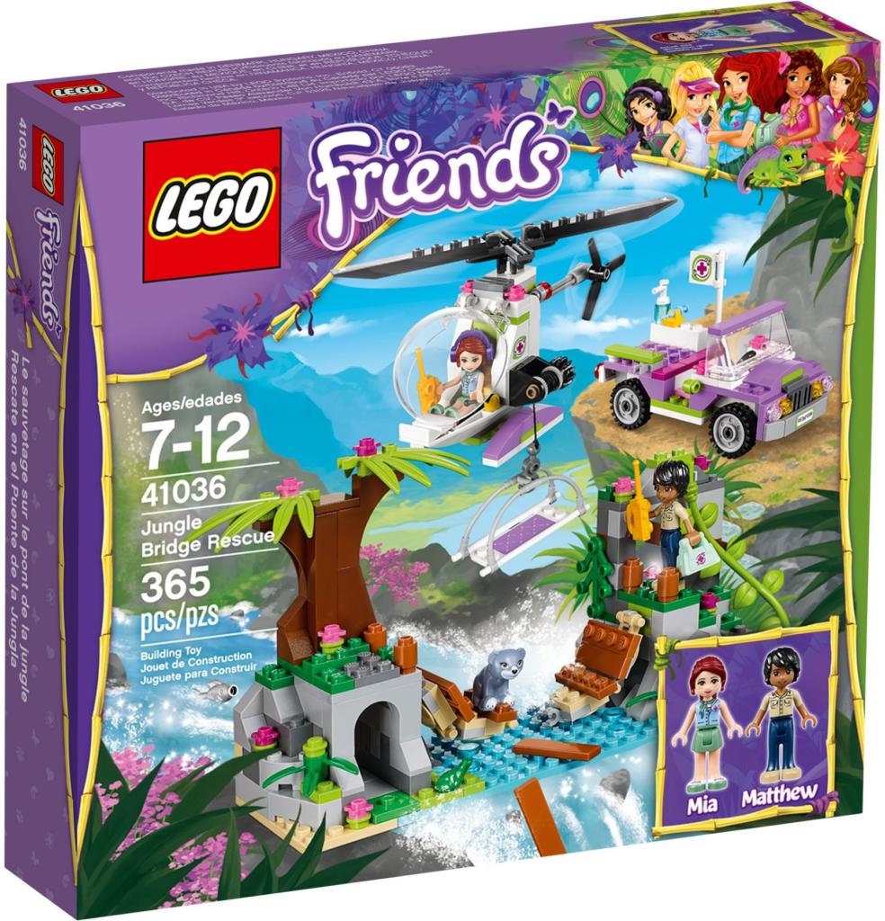 41136: LEGO® Friends Jungle Bridge Rescue / Rettung auf der Dschungelbrücke