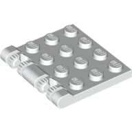 Classic Scharnierplatte 3×4