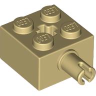 Technic Stein 2x2 mit 1 Pin