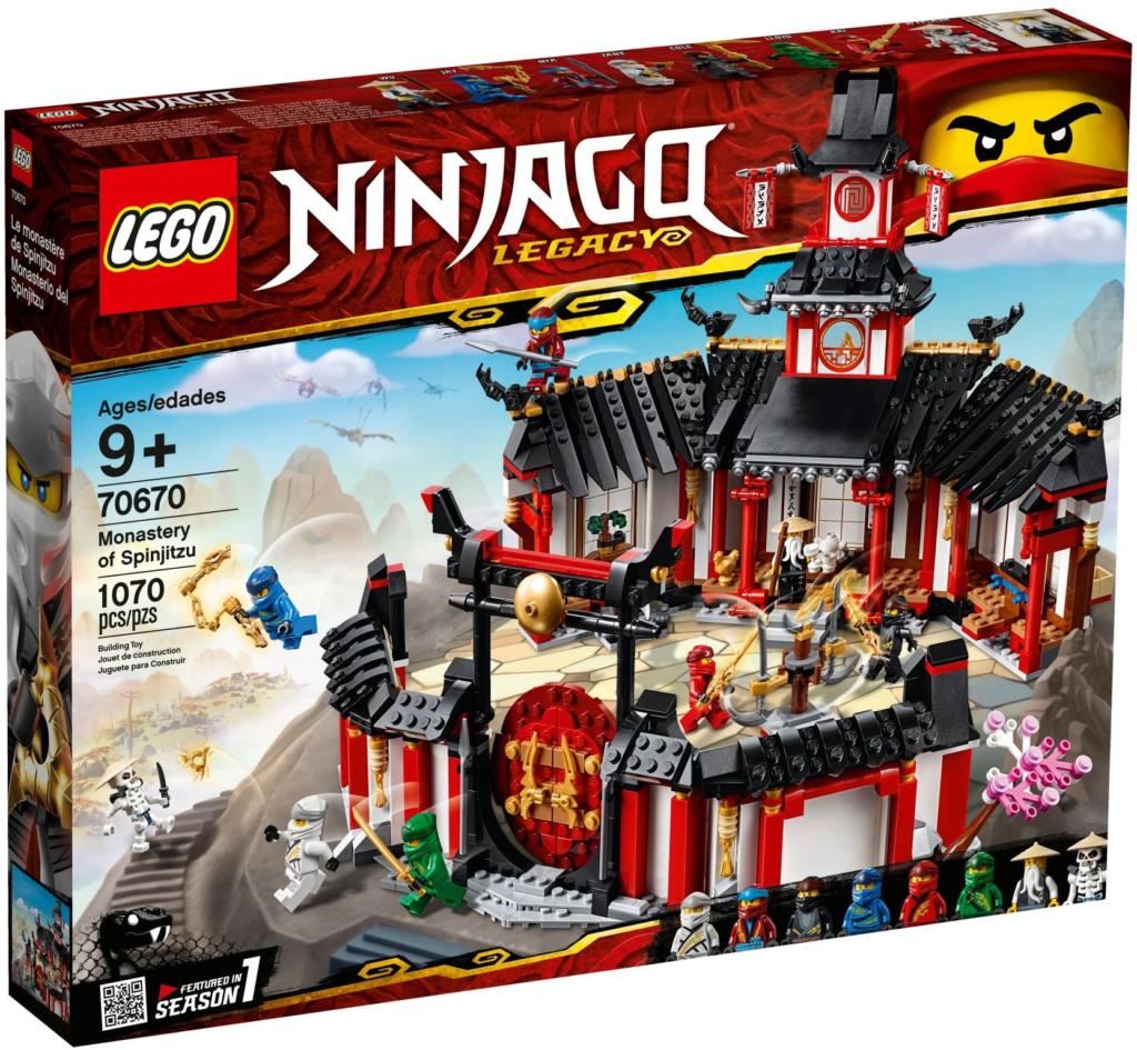 70670: LEGO® Ninjago Monastery of Spinjitzu / Kloster des Spinjitzu