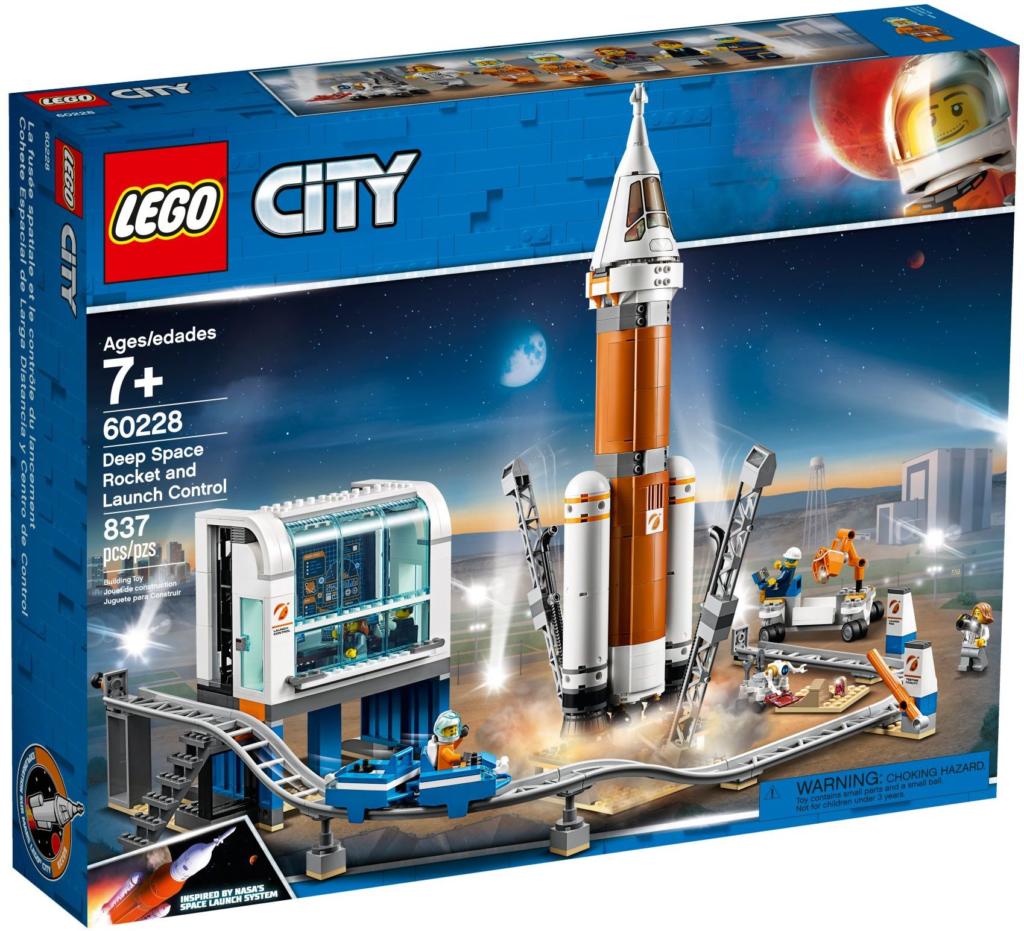 60228 LEGO City Deep Space Rocket and Launch Control Weltraumrakete mit Kontrollzentrum