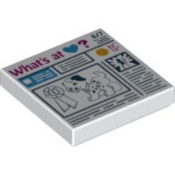 Classic Fliese 2x2 Nr.255 (Tierzeitschrift)