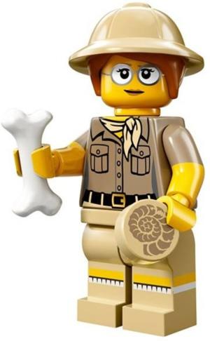 Serie 13 Paleontologist Figur 6 (71008)