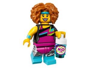 Lego Minifigur Serie 17 Tanztrainerin Figur 14 (71018)