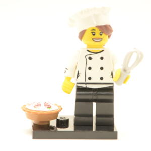 Lego Minifiguren Serie 17 Sterneköchin Figur 3 (71018)