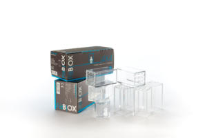 FaBiOX FX001-8 Minifiguren Display 4x4 (8 Stück)