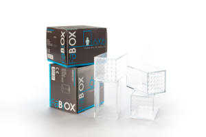 FaBiOX FX002 Minifiguren Display 6x6 (4 Stück)
