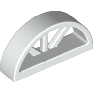 Classic Burgfenster / Bogenfenster 1x4x1 2/3