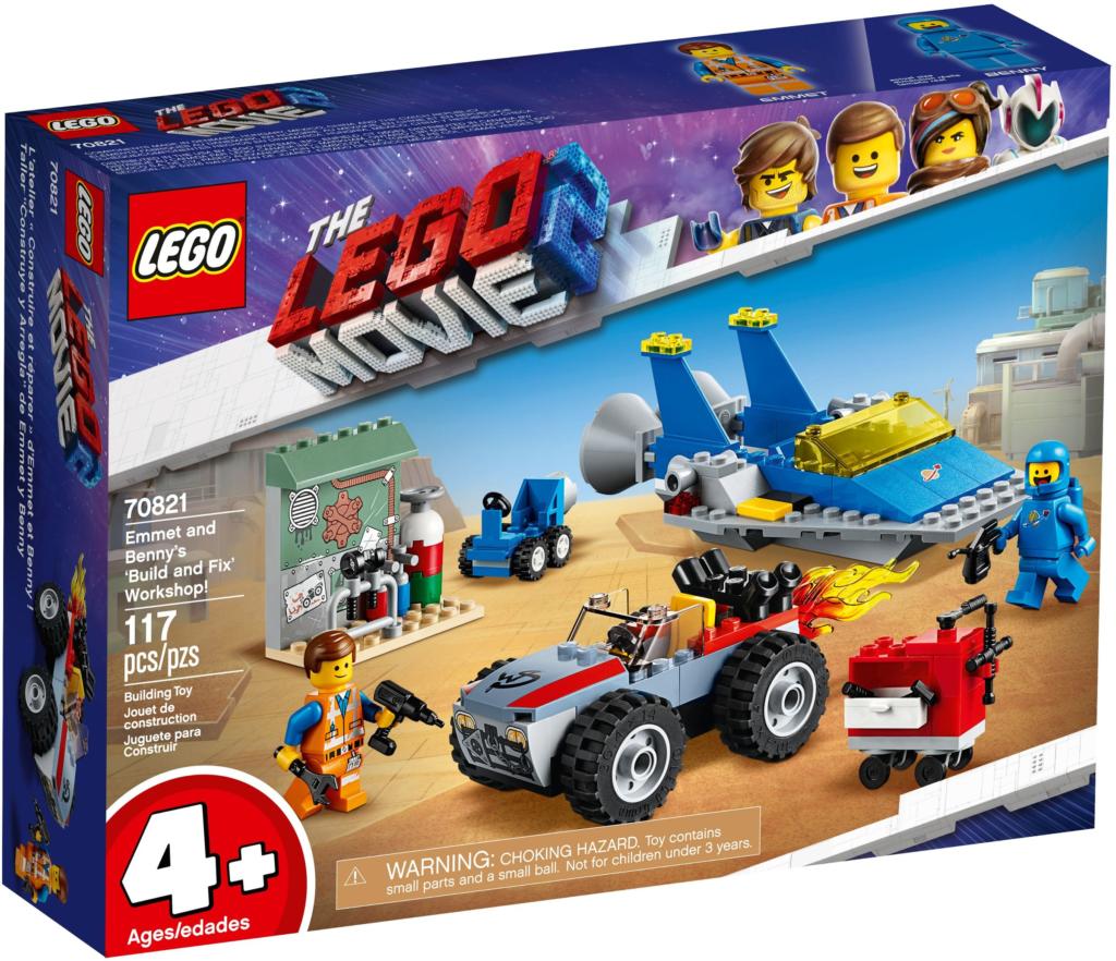 70835 LEGO The Lego Movie 2 Emmet and Benny's Build and Fix Workshop Emmets und Bennys Bau und Reparaturwerkstatt