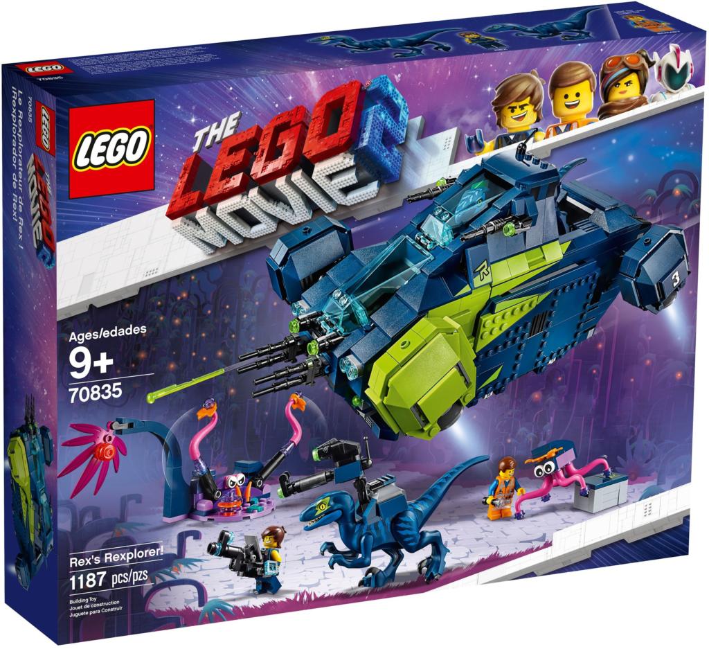 70835 LEGO The Lego Movie 2 Rex s Rexplorer Der Rexplorer von Rex