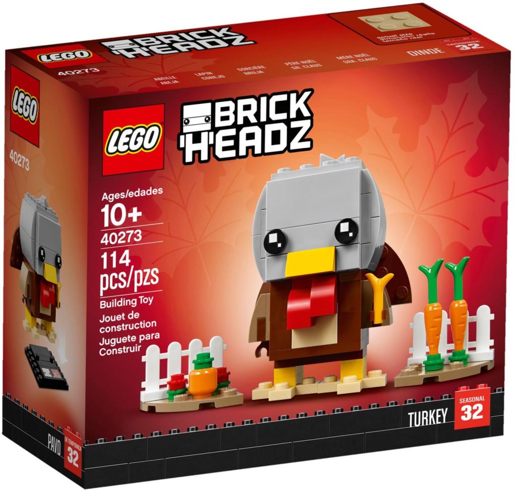 40273 LEGO BrickHeadz Erntedank Truthahn