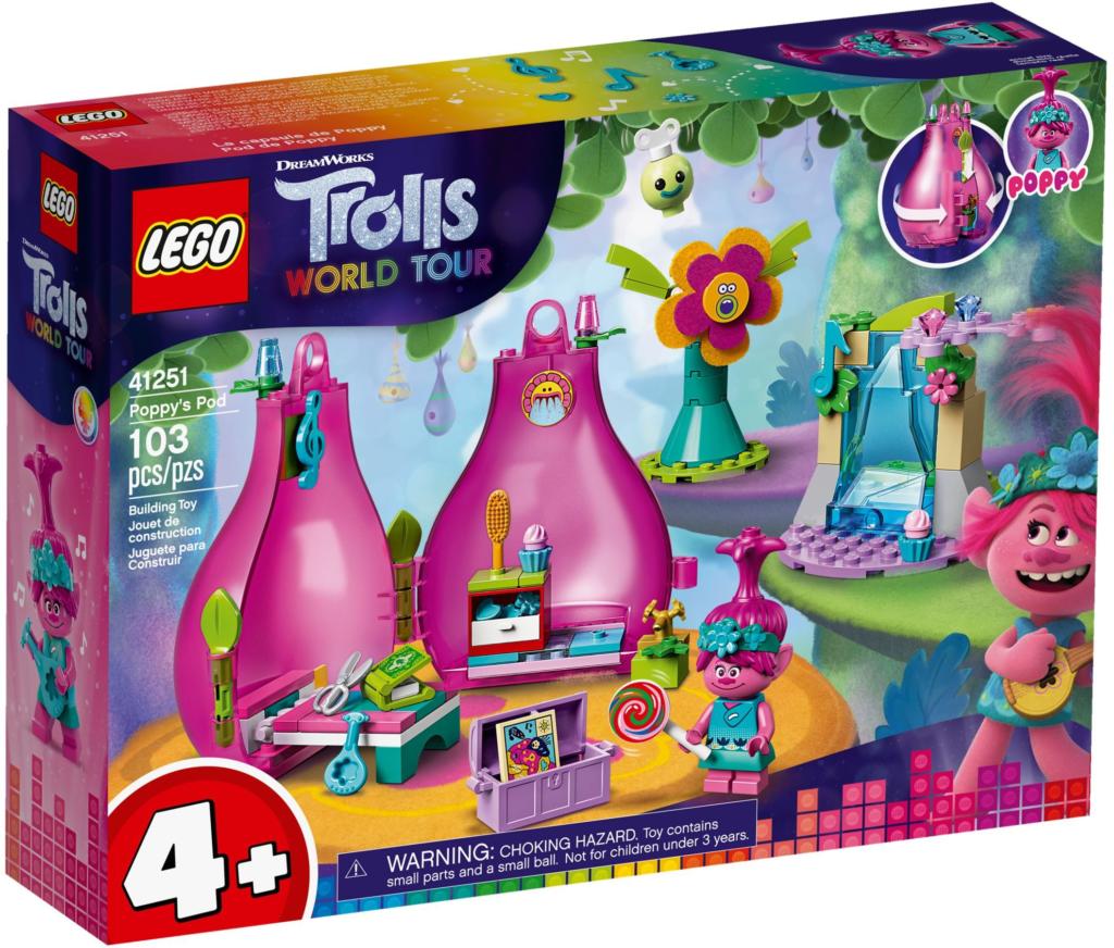 41251 LEGO® TROLLS WORLD TOUR Poppy's Pod Poppys Wohnblüte