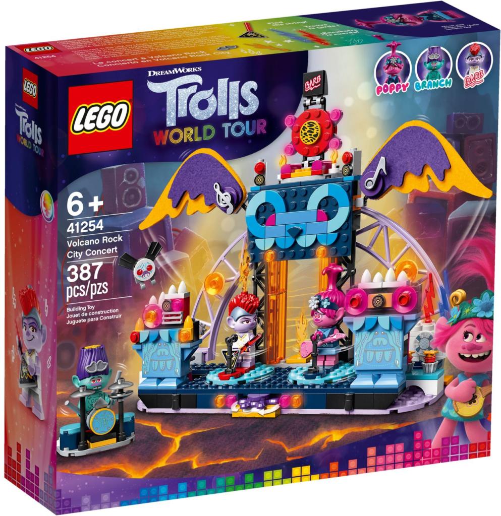 41254 LEGO® TROLLS WORLD TOUR Volcano Rock City Concert Volcano Rock City Konzert