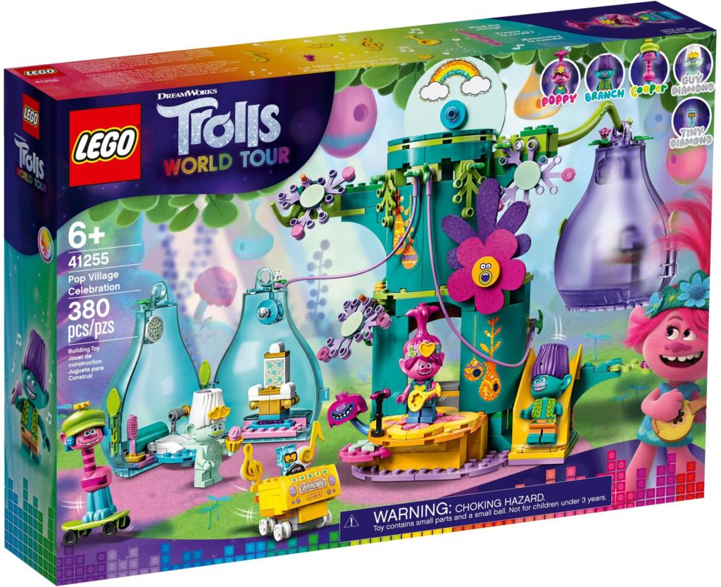 41255 LEGO® TROLLS WORLD TOUR Pop Village Celebration Party in Pop City