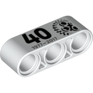 Technic Liftarm 1x3 (Jubiläumsstein)