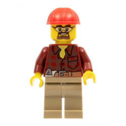 Bauarbeiter mit Helm (City)