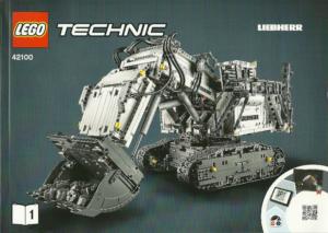 42100: LEGO® Technic Bauanleitung Liebherr R 9800 Heft 1 und 2