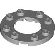 Classic Rundplatte 4x4 mit Loch