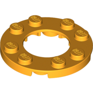 Classic Rundplatte 4×4 mit Loch