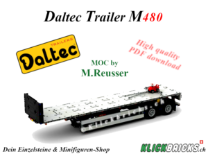 Daltech trailer bauanleitung moc titelbild