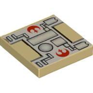 Classic Fliese 2x2 (Star Wars)