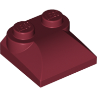 Classic Rundschräge 2x2 mit 2 Noppen