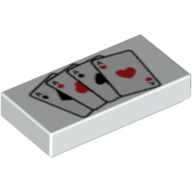 Classic Fliese 1×2 Nr.129 (Spielkarten)