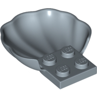 Classic Muschel mit 4 Knopf