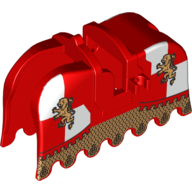 Classic Pferdedecke mit Königswappen