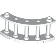 Classic Geländer 4x4x2 mit 2 Noppen