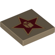 Classic Fliese 2x2 Nr.215 (Stern)