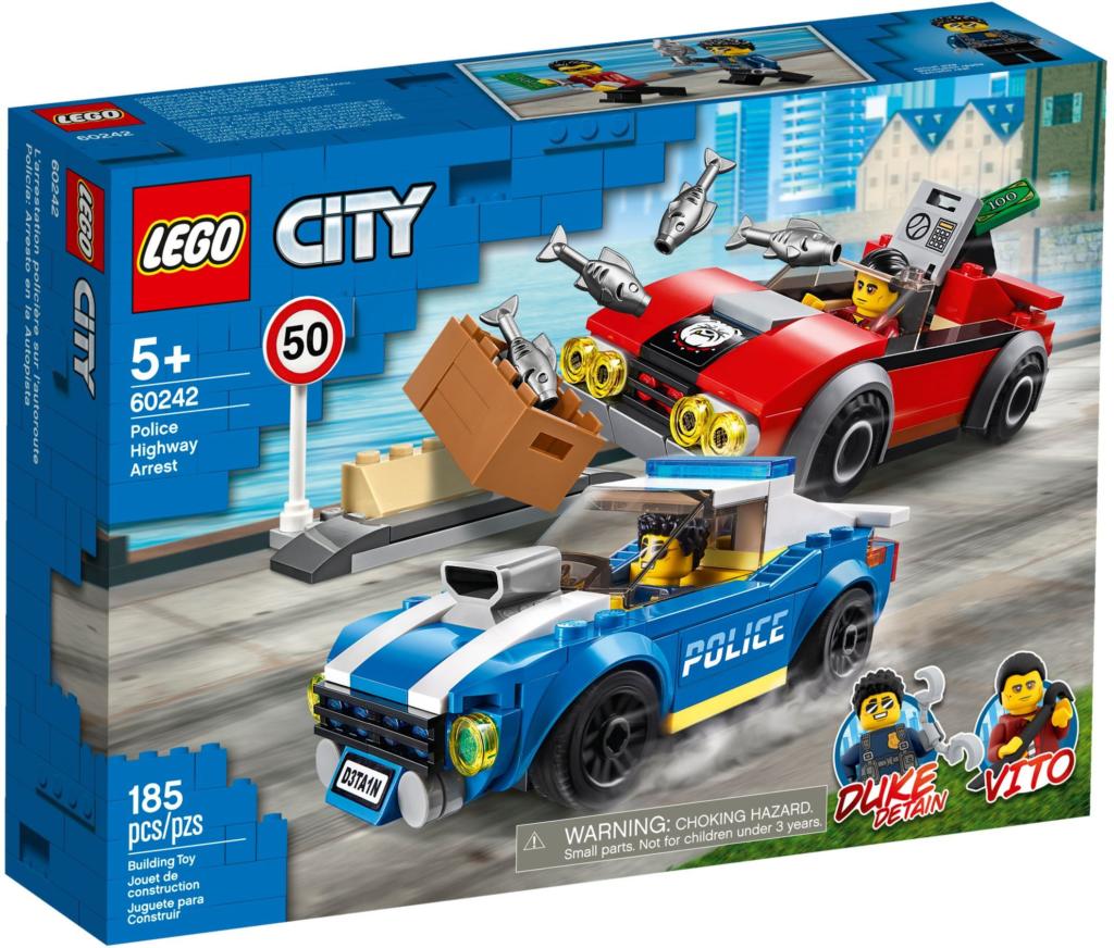 60242 LEGO® City Police Highway Arrest Festnahme auf der Autobahn