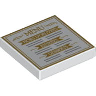 Classic Fliese 2x2 Nr.225 (Menukarte)