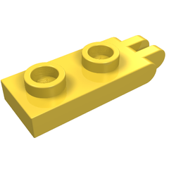 Classic Scharnierplatte 1x2