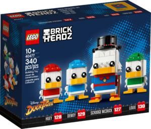 40477: LEGO® BrickHeadz Dagobert Duck, Tick, Trick & Track