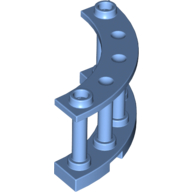 Classic Geländer 4x4x2 mit 2 Noppen