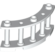 Classic Geländer 4x4x2 mit 3 Noppen