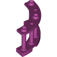 Classic Geländer 4x4x2 mit 3 Noppen