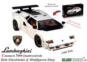 PDF Bauanleitung Lamborghini Countach 5000 Quattrovalvole