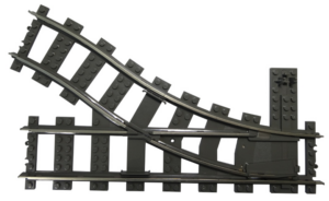 Classic Zugschiene 9V Weiche Rechts