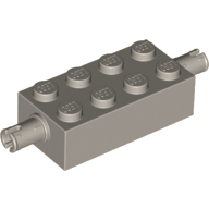 Technic Stein 2x4 mit 2 Pins