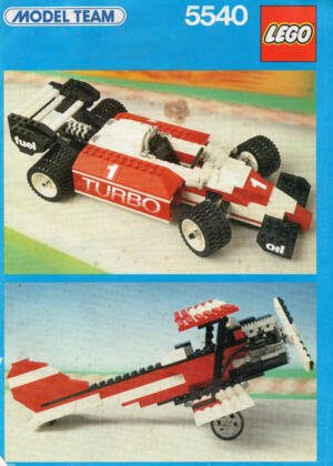 5540: LEGO® Model Team Bauanleitung Formula 1 Racer