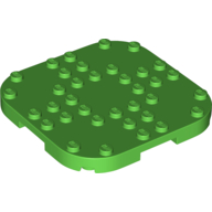 Classic Platte 8x8x2/3 mit abgerundeten Ecken