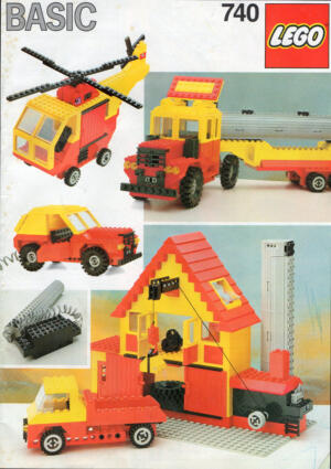 740: LEGO® Basic Bauanleitung / Bauideen