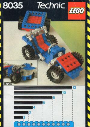8035: LEGO® Technic Bauanleitung Universal Set