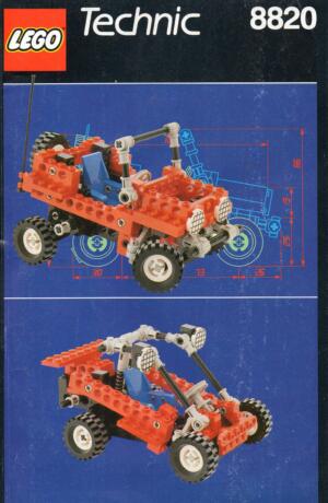 8820: LEGO® Technic Bauanleitung Mountain Rambler