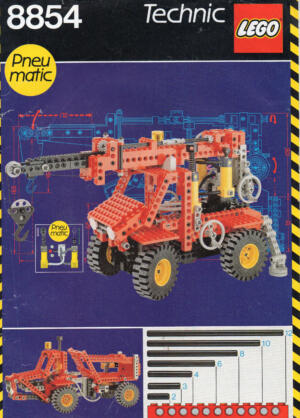 8854: LEGO® Technic Bauanleitung Power Crane